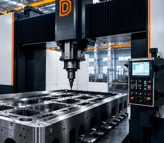 Precision machining at DHANRAJ Engineering